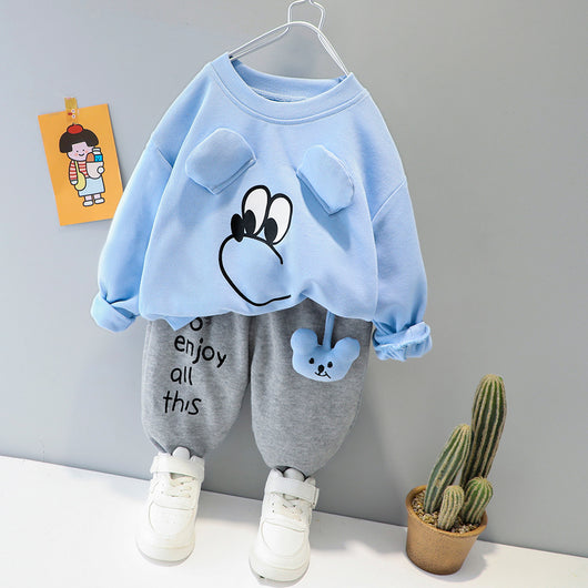 Conjunto Deportivo Infantil con Diseño Cartoon - Pantalón y Manga Larga - Image 20