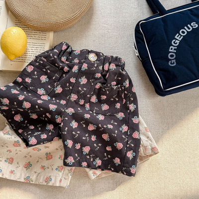 Shorts de Algodón Lavado para Niñas - Comodidad de Verano - Image 23