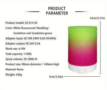 Humidificador Silencioso con Aromaterapia y Luz Ambiental para Embarazadas y Bebés - Image 8