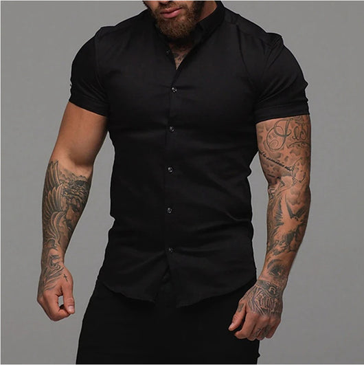 Polo Ajustado Realza Figura Hombre - Diseño Minimalista - Image 4