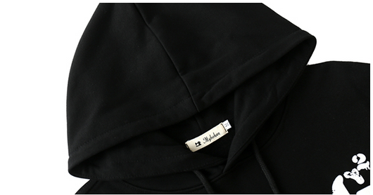 Sudadera con Capucha Estampado Loto Tinta para Niños - Image 8