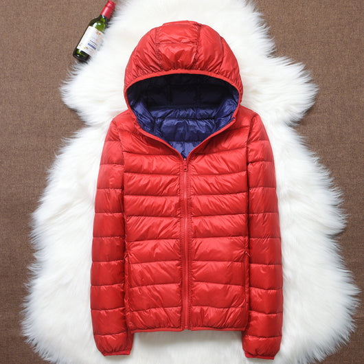 Chaqueta Acolchada Reversible Mujer - Ligera y Corta para Otoño e Invierno - Image 10