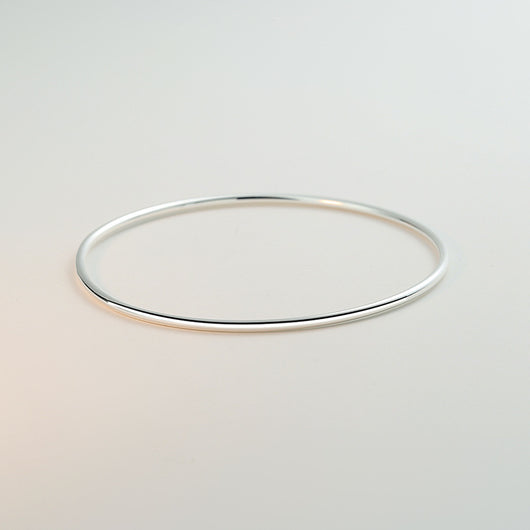 Pulsera de Plata Esterlina Brillo Espejo con Apertura - Image 9