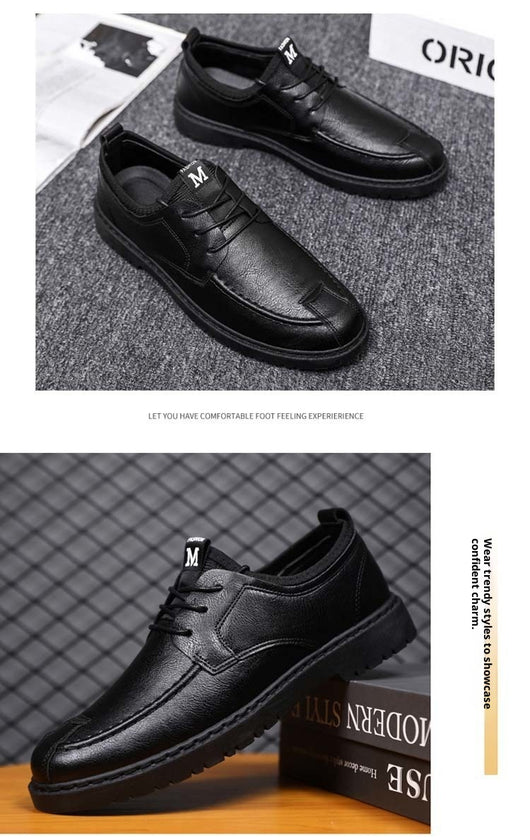 Zapatos de Cuero para Hombre con Cordones - Estilo Casual Ejecutivo - Image 14