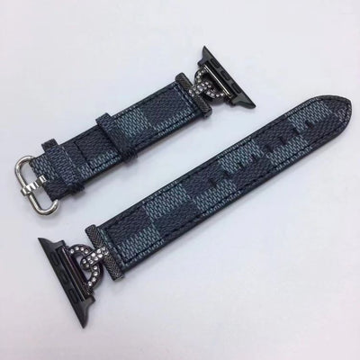 Correa de Reloj en Cuero con Diamantes Incrustados - Image 10