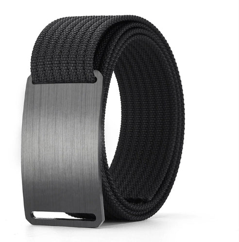Cinturón Casual Ajustable de Lona y Nylon Tejido - Image 7