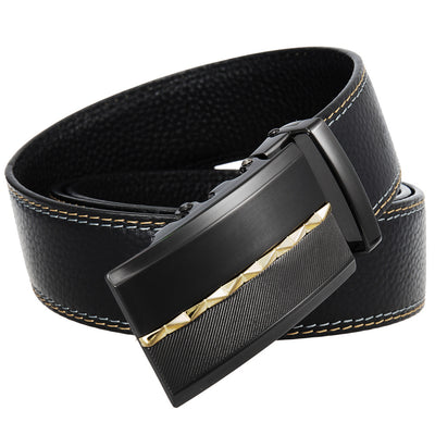 Cinturón de Cuero para Hombre con Hebilla Automática - Image 17