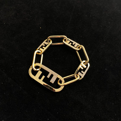 Aretes de Letra F de Alta Moda - Diseño Personalidad - Image 2
