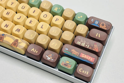 Set de 130 Teclas Mecánicas PBT Capabala MOA - Altura de Perfil Ergonómico - Image 9