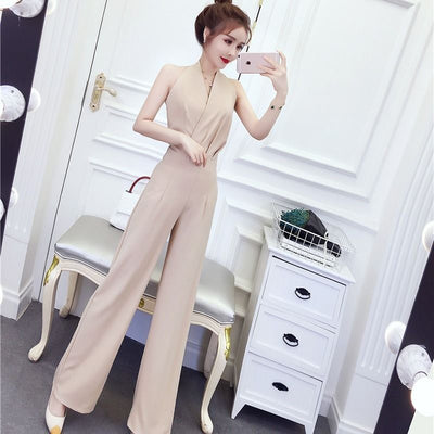 Jumpsuit de Piernas Anchas - Elegancia Moderna - Image 6