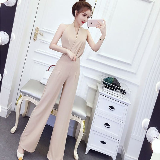 Jumpsuit de Piernas Anchas - Elegancia Moderna - Image 6