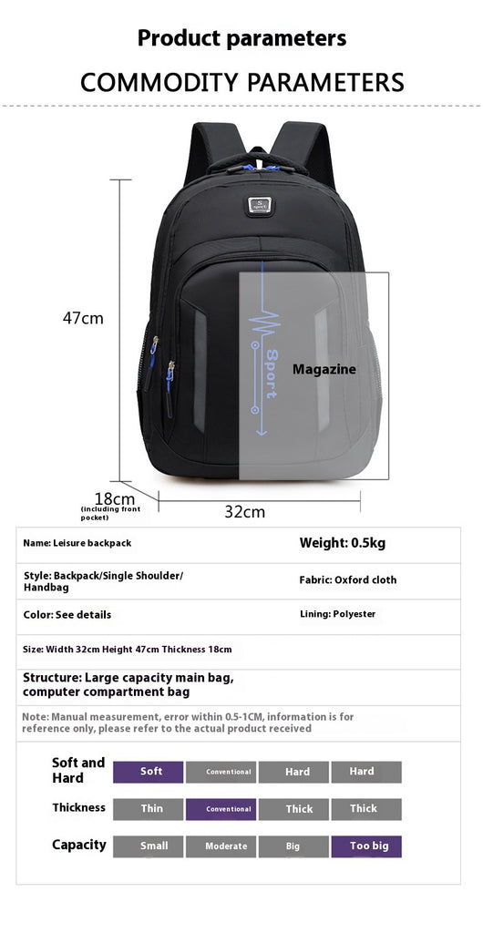 Mochila Ejecutiva Multifuncional con Compartimento para Laptop - Image 22