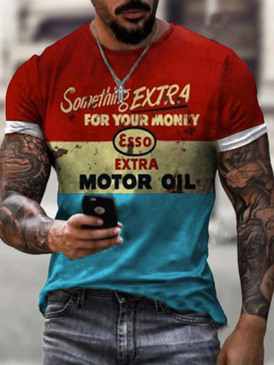 Playera Deportiva Ajustada para Hombre con Estampado Moderno - Image 13