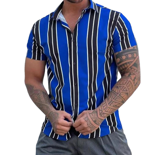 Camisa Hawaiana Estampada para Hombre