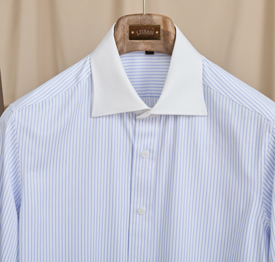 Camisa Rayada Versátil de Manga Larga con Bloques de Color - Image 14