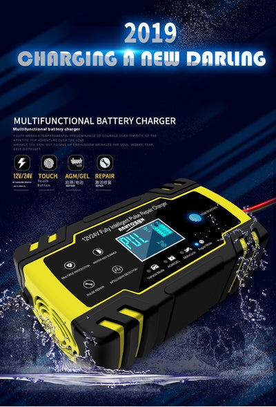 Cargador de Batería para Auto y Moto Inteligente - Image 6