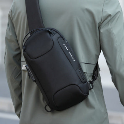 Bolsa Bandolera Deportiva para Hombre - Estilo Urbano Trendy