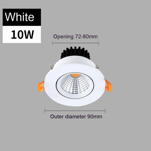 Foco LED Empotrable Antideslumbrante con Luz Variable y Tres Colores - Image 10