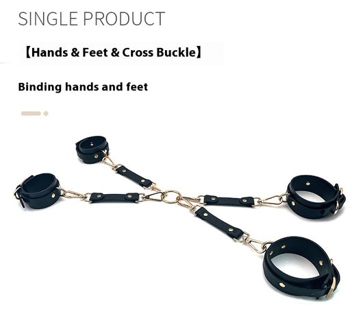 Set Completo de 9 Piezas para Parejas - Bolsa de Cuero, Pulsera, Accesorios Íntimos - Image 19