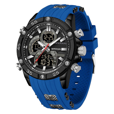 Reloj Electrónico Multifuncional para Hombre Resistente al Agua con Luz Nocturna y Alarma - Image 3