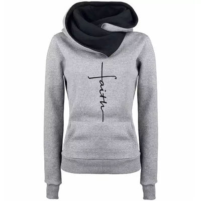 Sudadera con capucha y patrón de solapas bordadas - Image 7