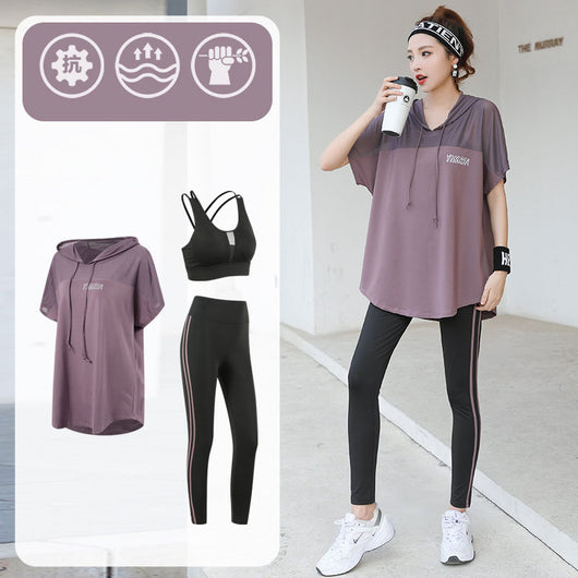 Conjunto de Yoga Suelto para Mujer - Tela Transpirable de Secado Rápido
