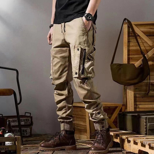 Pantalones Tácticos de Trabajo para Hombre - Corte Recto y Funcional