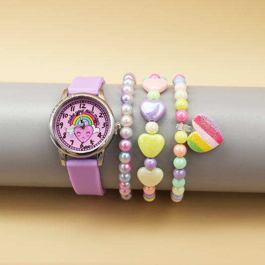 Reloj Pulsera Infantil de Silicona Colorida