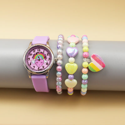 Reloj Pulsera Infantil de Silicona Colorida