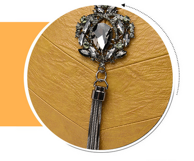 Bolso Bandolera Mujer Diamantes Brillantes Portátil Elegante - Image 12