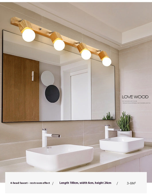 Lámpara LED de Pared con Espejo para Dormitorio - Diseño Creativo - Image 9
