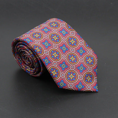 Corbata de Seda Bohemia Suave para Hombre 75mm - Image 26