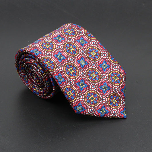 Corbata de Seda Bohemia Suave para Hombre 75mm - Image 26