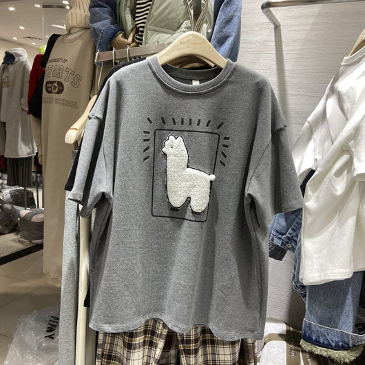Playera Suelta Holgada para Estudiante - Diseño Moderno y Cómodo - Image 8