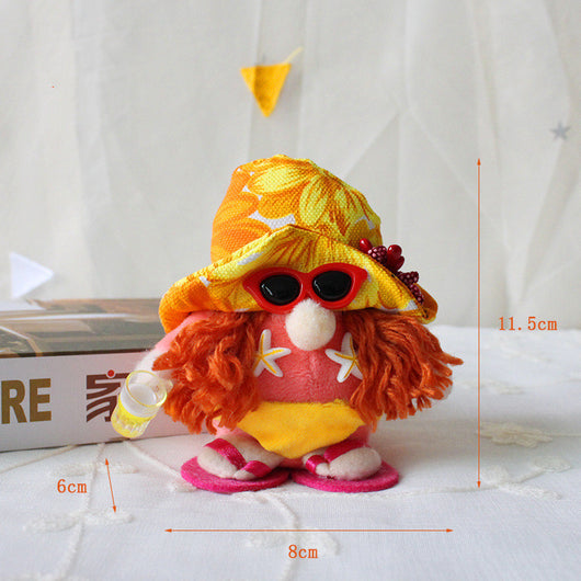 Muñeca Decorativa Sin Rostro con Diseño de Frutas Adorables - Image 13