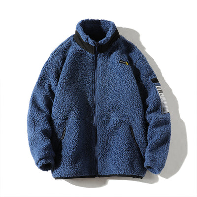 Abrigo de Lana de Cordero para Hombre - Chaqueta Gruesa y Cálida - Image 10