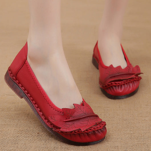 Zapatos Oxford Planos de Cuero para Mujer - Image 11