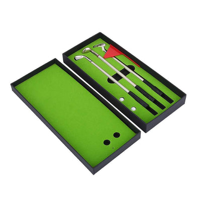 Set de Bolígrafo Putter Mini Golf de Escritorio con Palo Metálico - Image 9