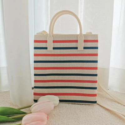 Bolso Bandolera Ligero de Rayas para Mujer - Diseño Versátil Todo Clima - Image 21