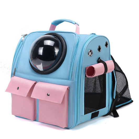 Mochila Transportadora Extensible para Mascotas - Capacidad Grande para Perros y Gatos - Image 4