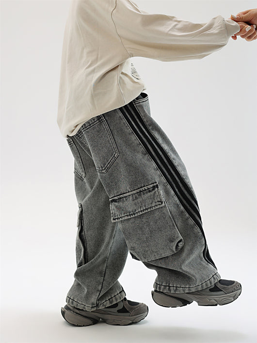 Pantalones Vaqueros Acolchados para Niños - Otoño e Invierno - Image 9