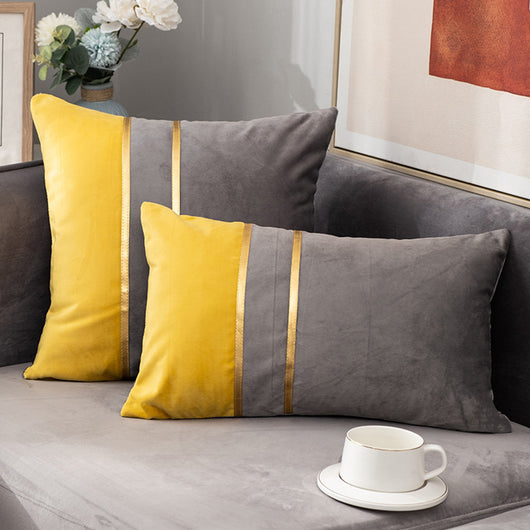 Almohada Velvet de Cintura para Sofá, Cama y Sala de Estar - Image 13