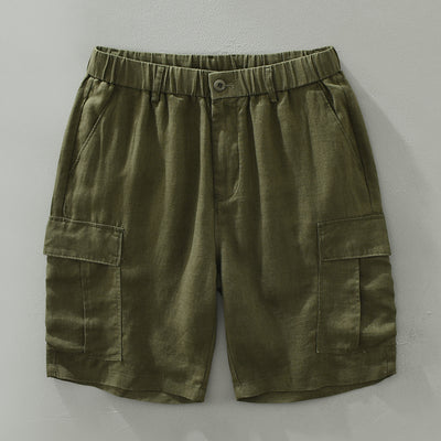 Overol Vintage Japonés de Lino Puro para Hombre - Image 11