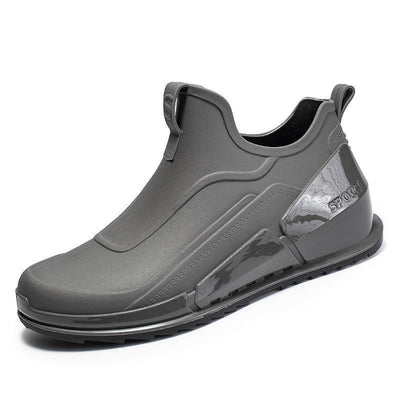 Botas de Lluvia Hombre Cortas con Suela Gruesa - Diseño Moderno Antideslizante - Image 14