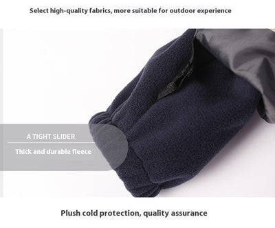 Chaqueta Impermeable Reversible de Dos Piezas con Forro de Terciopelo Coral - Image 17
