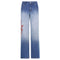 Jeans Skinny Retro Degradado Lavado Mujer