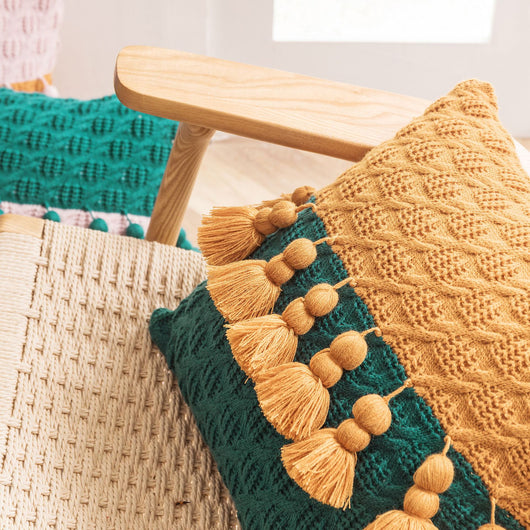 Almohada Trenzada Multifuncional para Viajes y Oficina - Image 16