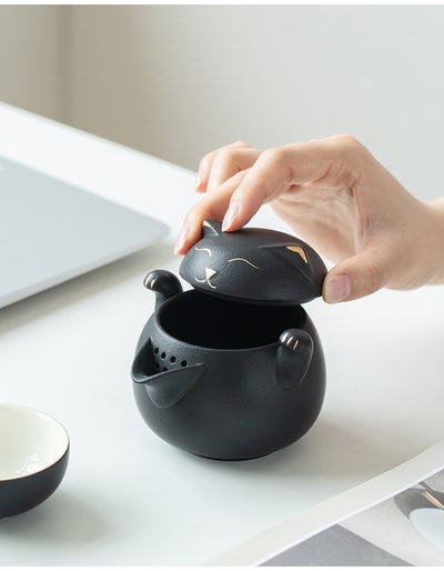 Set de Té Portátil con Tetera y 2 Tazas - Bolsa de Almacenamiento Incluida - Image 23
