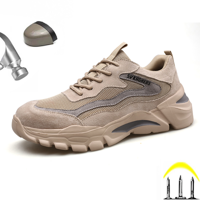 Zapatos de Seguridad Laboral Transpirables - Protección Antiaplastamiento y Antipunción - Image 11