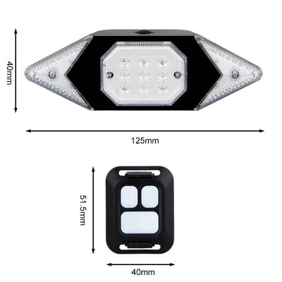 Luz Direccional USB Recargable para Bicicleta - Image 6
